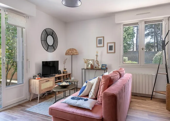 Appartamento Rez-de-jardin Pour 3 Personnes Proche De La *