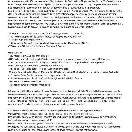 Rez-de-jardin Pour 3 Personnes Proche De La * Pornic